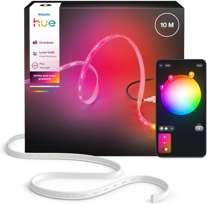 Philips Hue Flux Outdoor Ruban LED 10 mètres Main Image