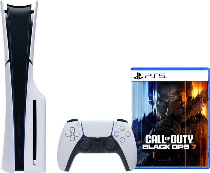 PlayStation 5 Slim Disc Edition + Call of Duty: Black Ops 7 Main Image