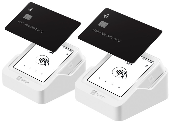 SumUp Solo 4G Terminal de Paiement Mobile + Station de Charge Lot de 2 Main Image