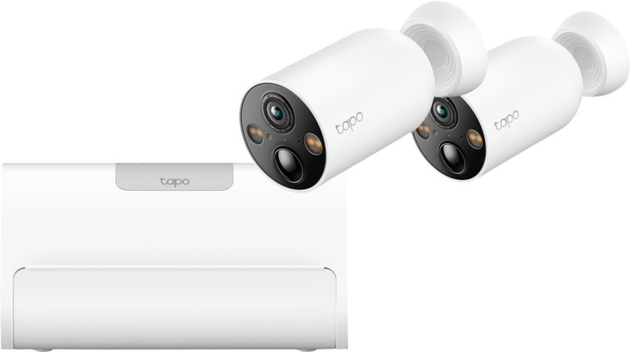 TP-Link Tapo C460 Duo Pack + H500 Smart HomeBase Main Image