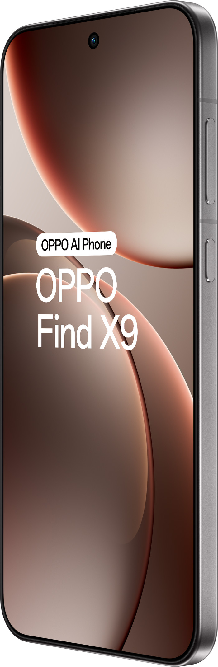 OPPO Find X9 512 Go Gris 5G + OPPO SuperVOOC Chargeur 80 W avant