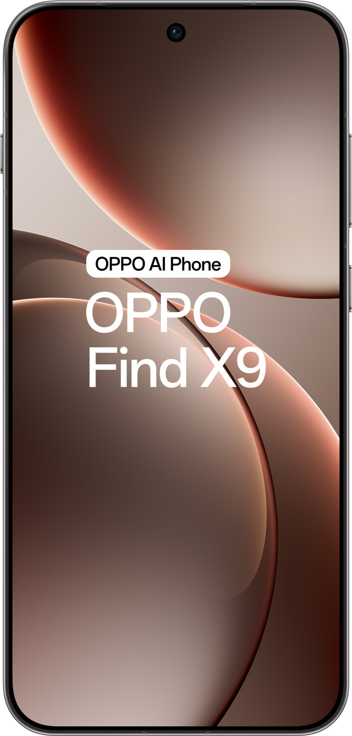 OPPO Find X9 512 Go Gris 5G + OPPO SuperVOOC Chargeur 80 W avant