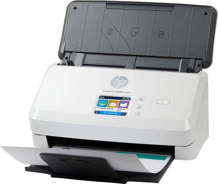 HP ScanJet Pro N4000 snw1 Scanner rechterkant