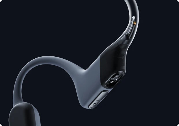 Shokz OpenSwim Pro USB-C Gris détail