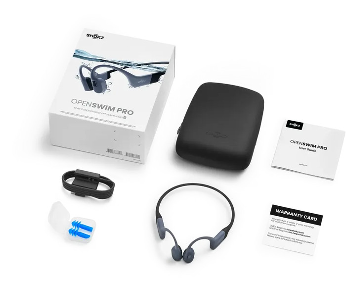 Shokz OpenSwim Pro USB-C Gris accessoire