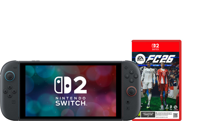 Nintendo Switch 2 + EA Sports FC 26 Main Image