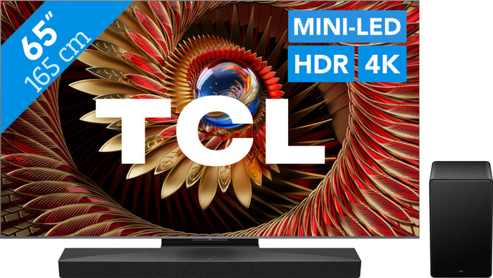 TCL 65" QD Mini-led C81K 4K (2025) + TCL Q65H Main Image
