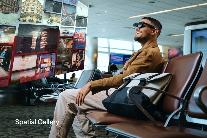 VITURE HDMI XR Adapter voor iPhone product in gebruik