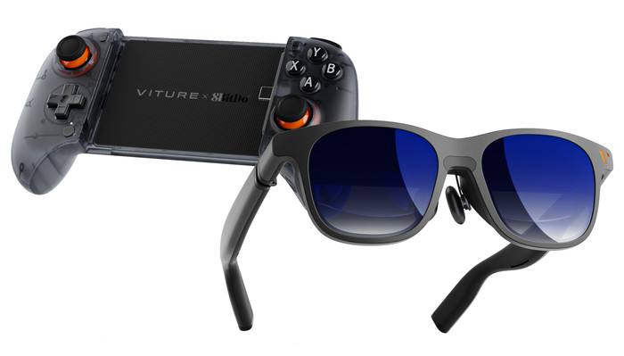 VITURE x 8BitDo Ultimate Mobile Gaming Controller (USB-C) combined product