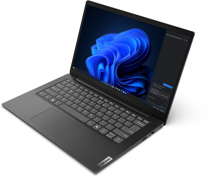 Lenovo V14 G5 IRL - 83GU0071MB AZERTY rechterkant