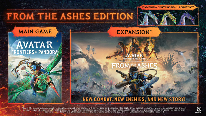 Avatar Frontiers of Pandora: From the Ashes Xbox Series X visual supplier