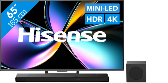 Hisense 65" ULED Mini-led U79Q PRO (2025) + Hisense AX3120Q Main Image