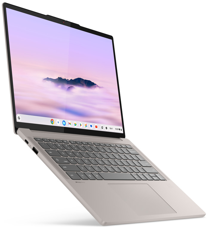 Lenovo Chromebook Plus 14M9610 AZERTY left side