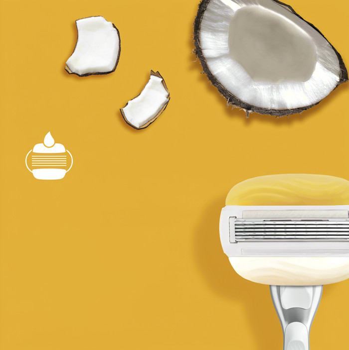 Gillette Venus Pro ComfortGlide + 6 Replacement Blades visual supplier