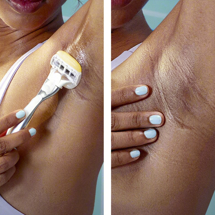 Gillette Venus Pro ComfortGlide Replacement Blades (10 units) product in use