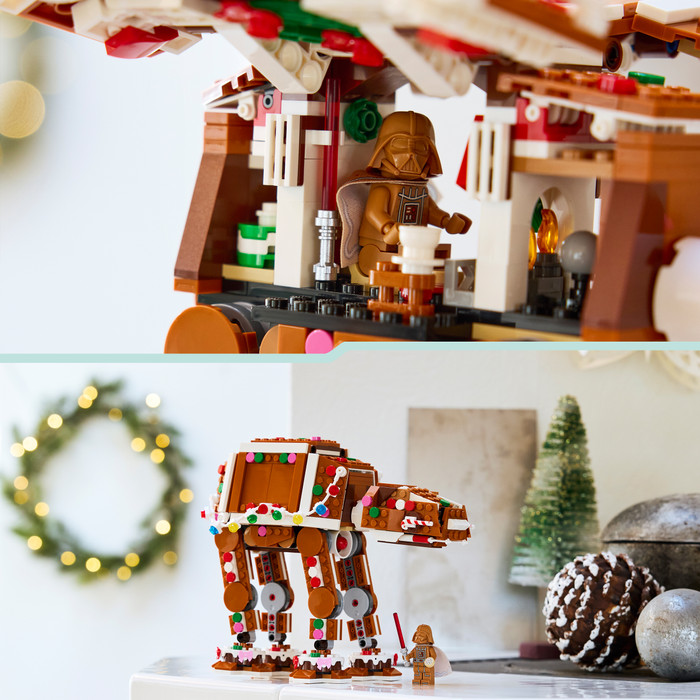 LEGO Star Wars Peperkoek AT-AT Walker 40806 detail