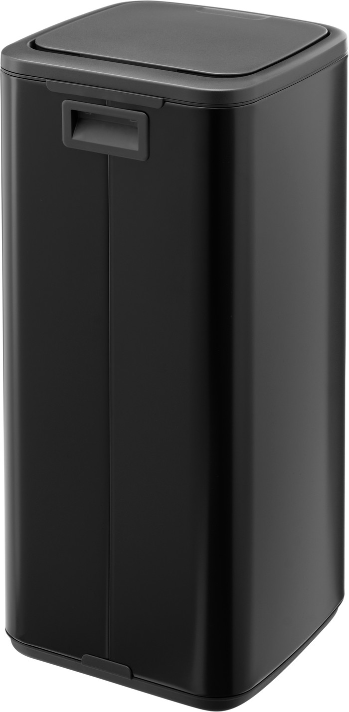 Brabantia Bo Touch Bin 30 Liter Matt Black achterkant