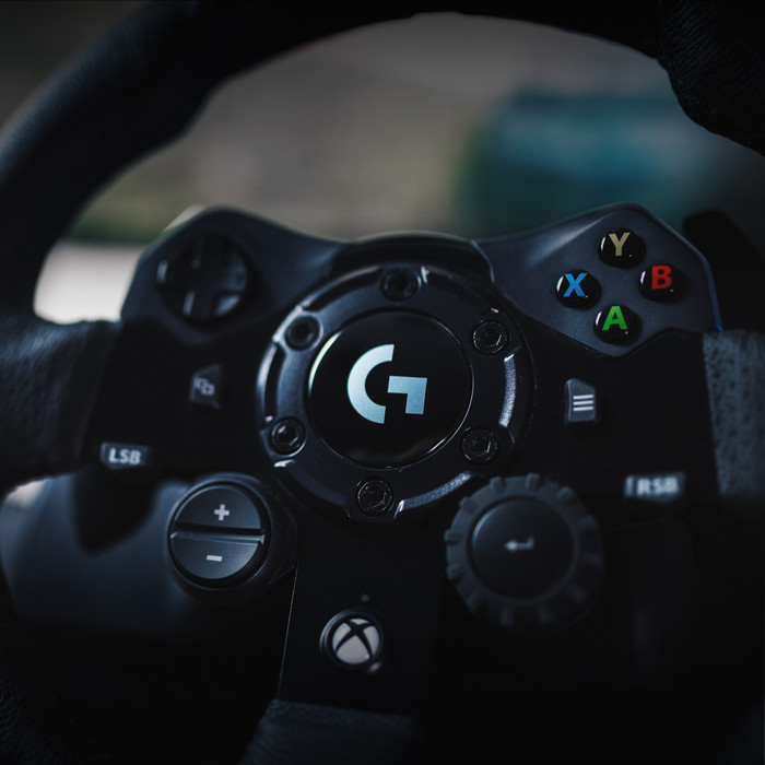 Logitech G923 TRUEFORCE - Racing Wheel with Force Feedback for Xbox Series X|S, Xbox One, and PC visual supplier