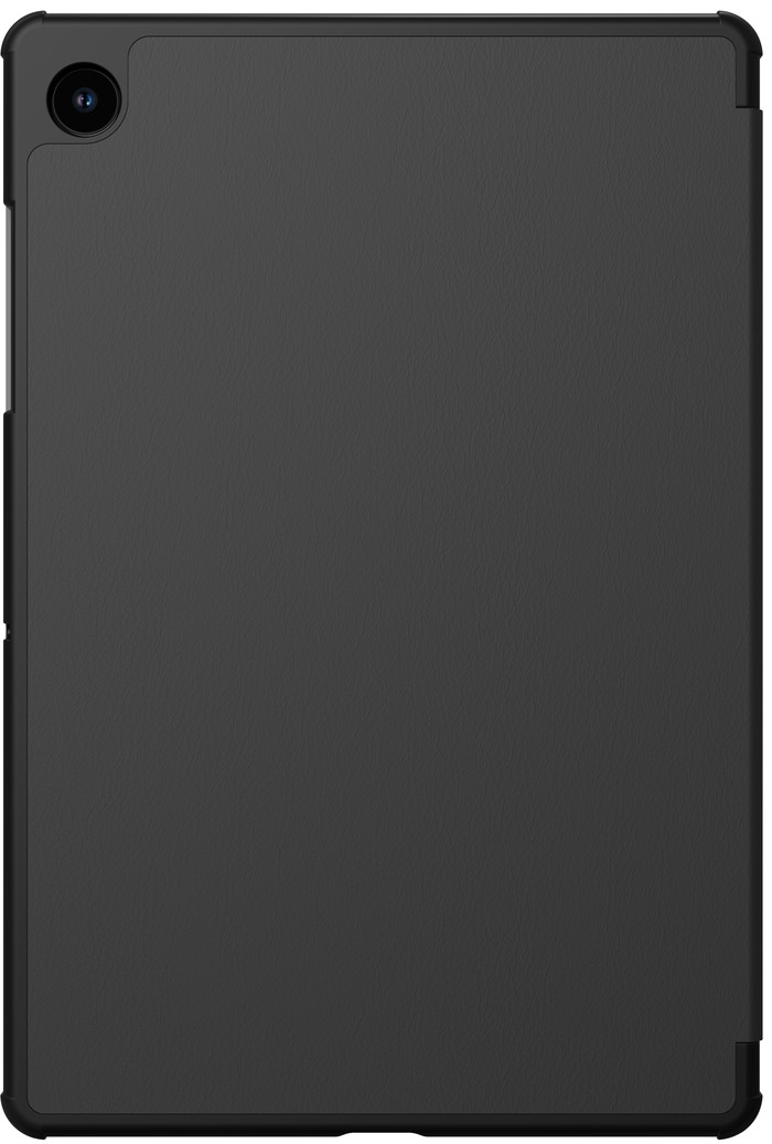 Just in Case Samsung Galaxy A11 Plus Tri-Fold Book Case Black back