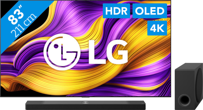 LG 83" OLED EVO G55 4K (2025) + LG DS95TR Main Image