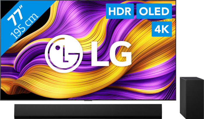 LG 77" OLED EVO G55 4K (2025) + LG DSG10TY Main Image