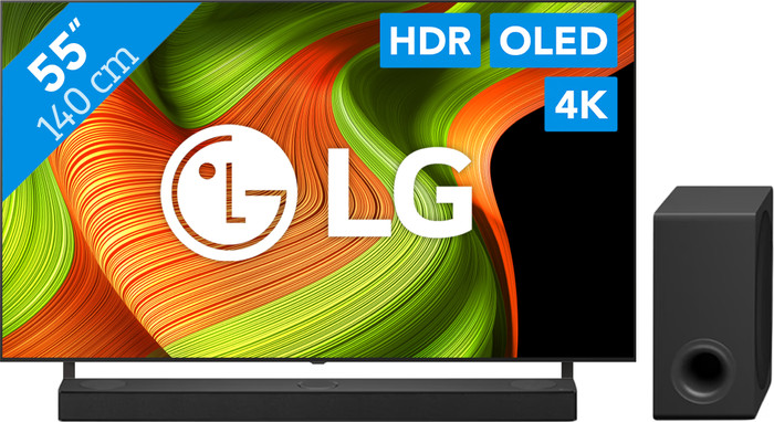 LG 55" OLED B56 4K (2025) + LG DS80TR Main Image