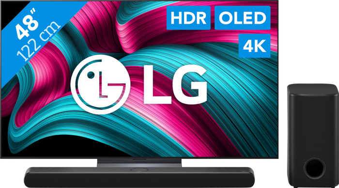 LG 48" OLED EVO C54 4K (2025) + LG DS77TY Main Image