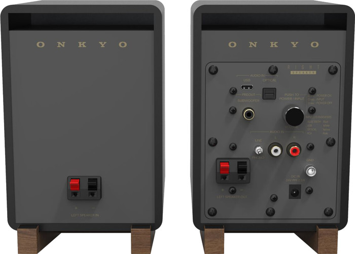 Onkyo GX-10DB Black back