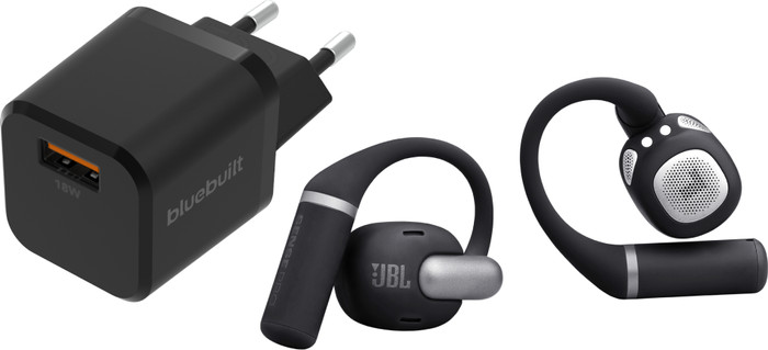 JBL Sense Pro Noir + BlueBuilt Quick Charge Chargeur Main Image