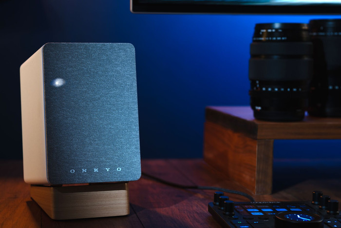 Onkyo GX-10DB Wit product in gebruik