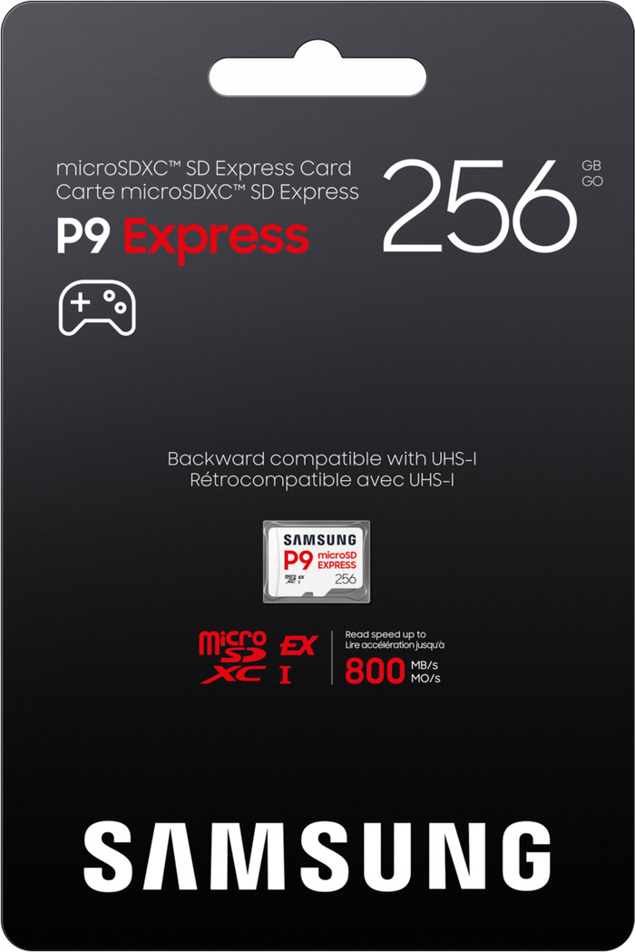 Samsung MicroSD Express P9 Express 256GB 310MB/s verpakking