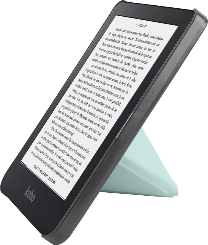 BlueBuilt Kobo Clara BW / Colour Book Case Lichtgroen detail