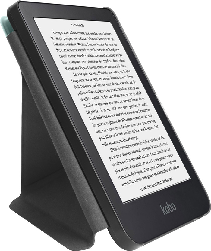 BlueBuilt Kobo Clara BW / Colour Book Case Lichtgroen detail