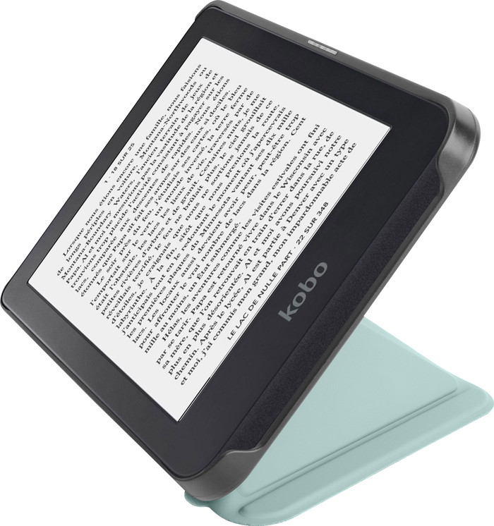 BlueBuilt Kobo Clara BW / Colour Book Case Lichtgroen detail