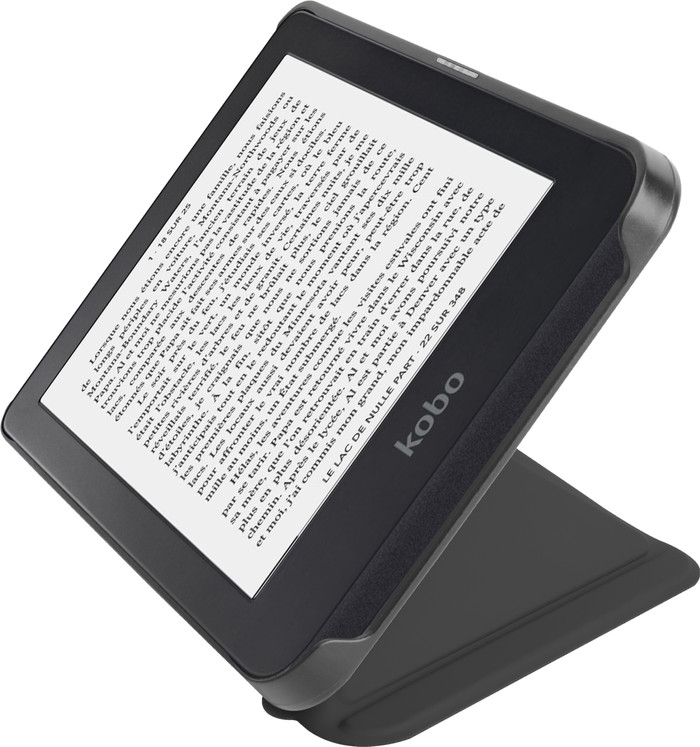 BlueBuilt Kobo Clara BW / Colour Book Case Noir détail
