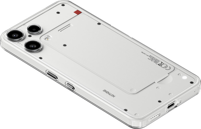 Nothing Phone 3(a) Lite 128GB Wit 5G onderkant
