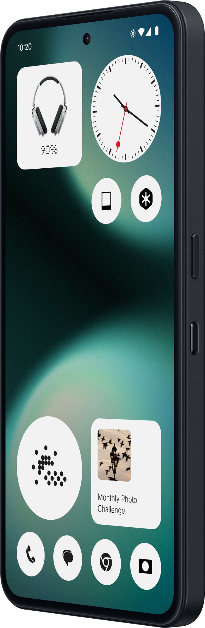 Nothing Phone 3(a) Lite 128GB Zwart 5G voorkant