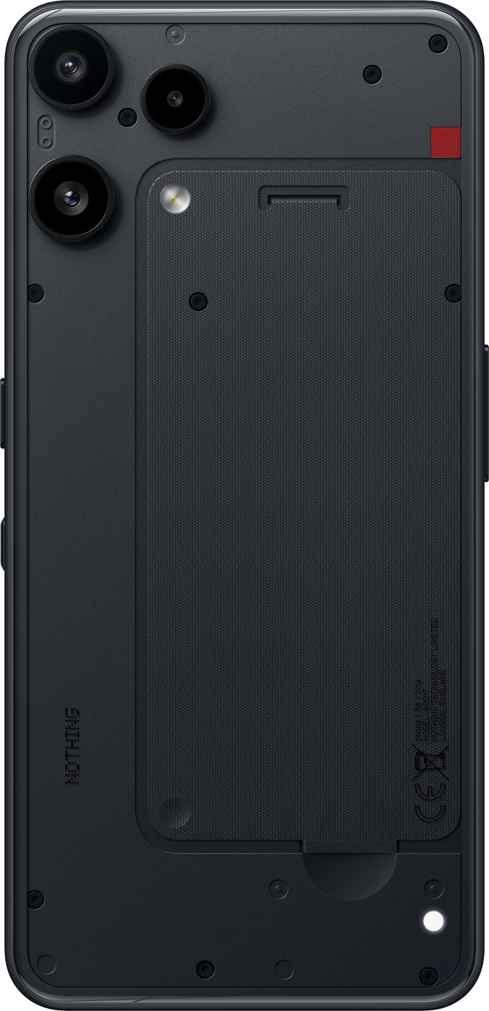 Nothing Phone 3(a) Lite 128GB Zwart 5G achterkant