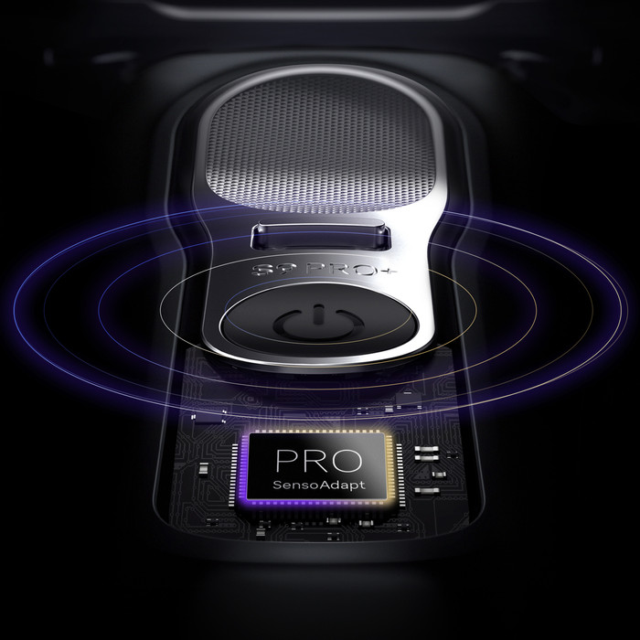 Braun Series 9 Pro+ 9660CC Zwart detail