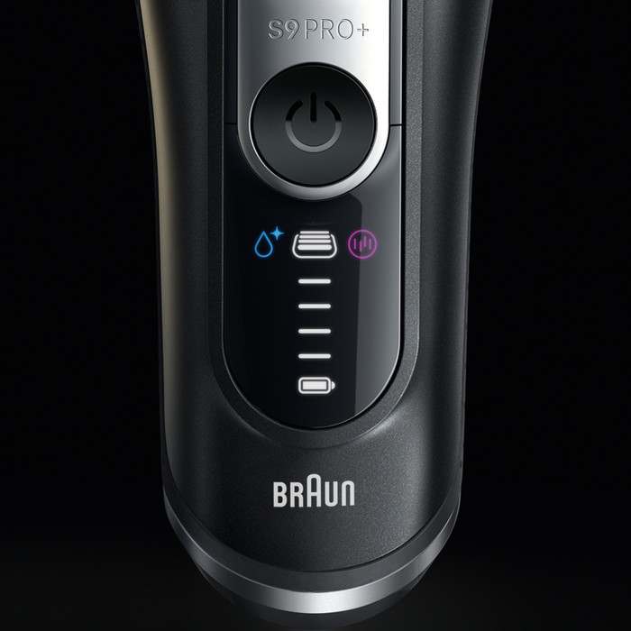 Braun Series 9 PRO+ 9675CC Graphite detail