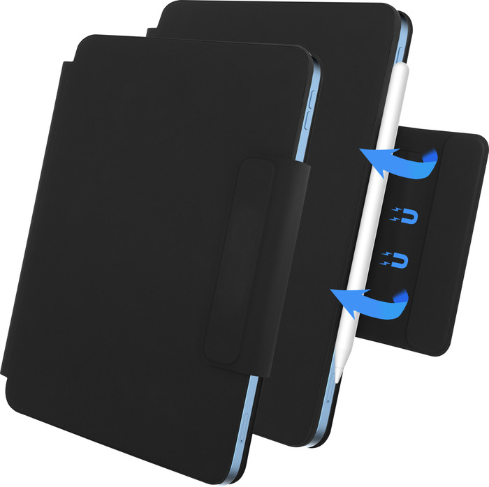 BlueBuilt Apple iPad (2025/2022) 11 inches Keyboard Cover AZERTY Black null