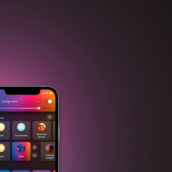 Philips Hue Devote Plafondlamp - White and Color - Rond - Wit - Medium visual leverancier