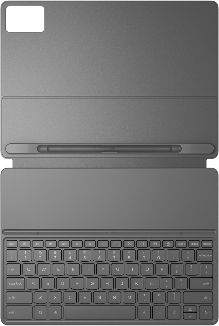 Lenovo Idea Tab Plus Keyboard Cover AZERTY Gray Main Image