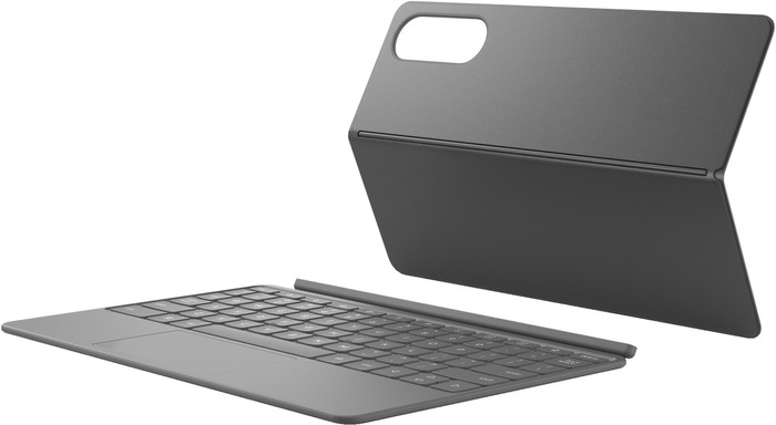 Lenovo Yoga Tab Étui Clavier AZERTY Gris côté droit