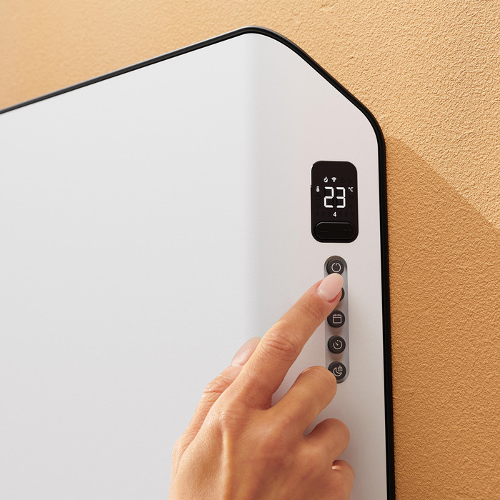 Duux Edge Smart Convector 2000W Wit product in gebruik