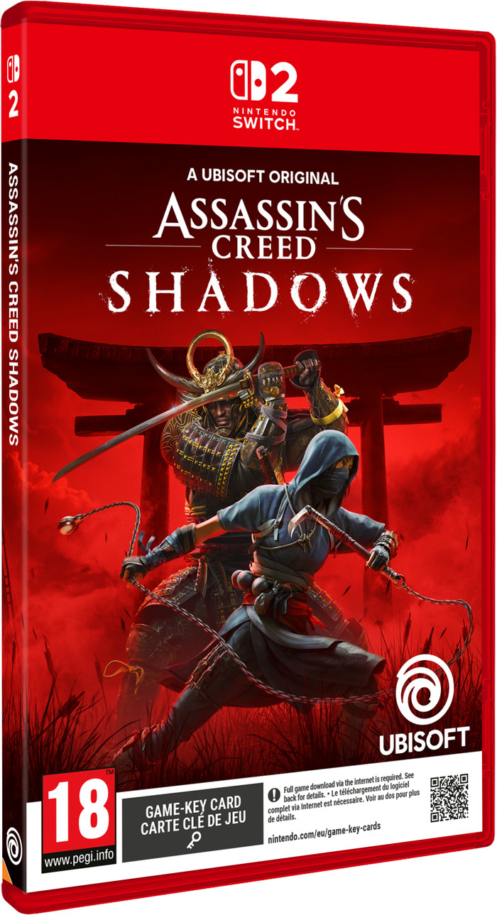 Assassin's Creed Shadows Nintendo Switch 2 emballage