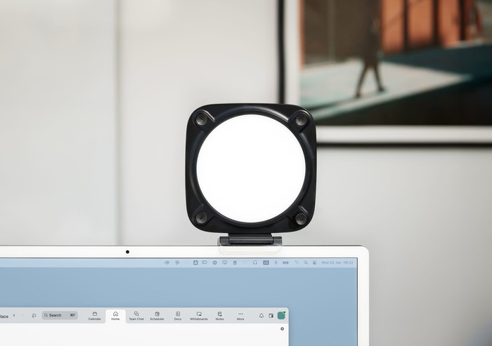 Elgato Key Light Neo Black product in gebruik