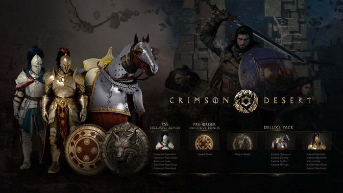 Crimson Desert Deluxe Edition Xbox Series X visual leverancier