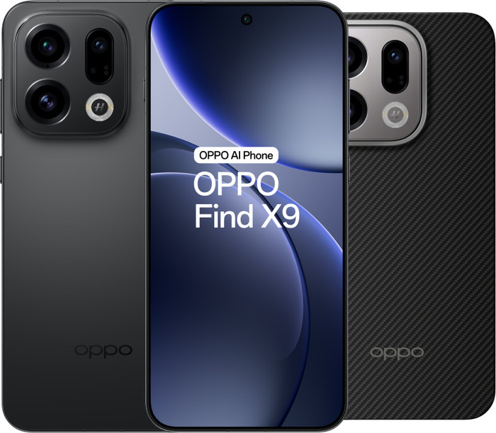 OPPO Find X9 512 Go Noir 5G + OPPO Find X9 Back Cover avec Aimant Noir Main Image