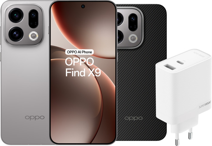 OPPO Find X9 512 Go Gris 5G + Pack d'Accessoires Main Image